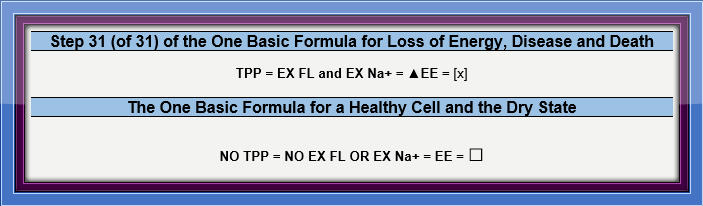 The One Basic Formula